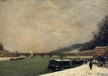 保羅 高更 The Seine, Pont d'Iena